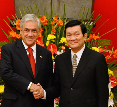 ທານປະທານາທິບໍດີ ຈີເລ ສິ້ນສຸດການຢ້ຽມຢາມ ຫວຽດນາມ